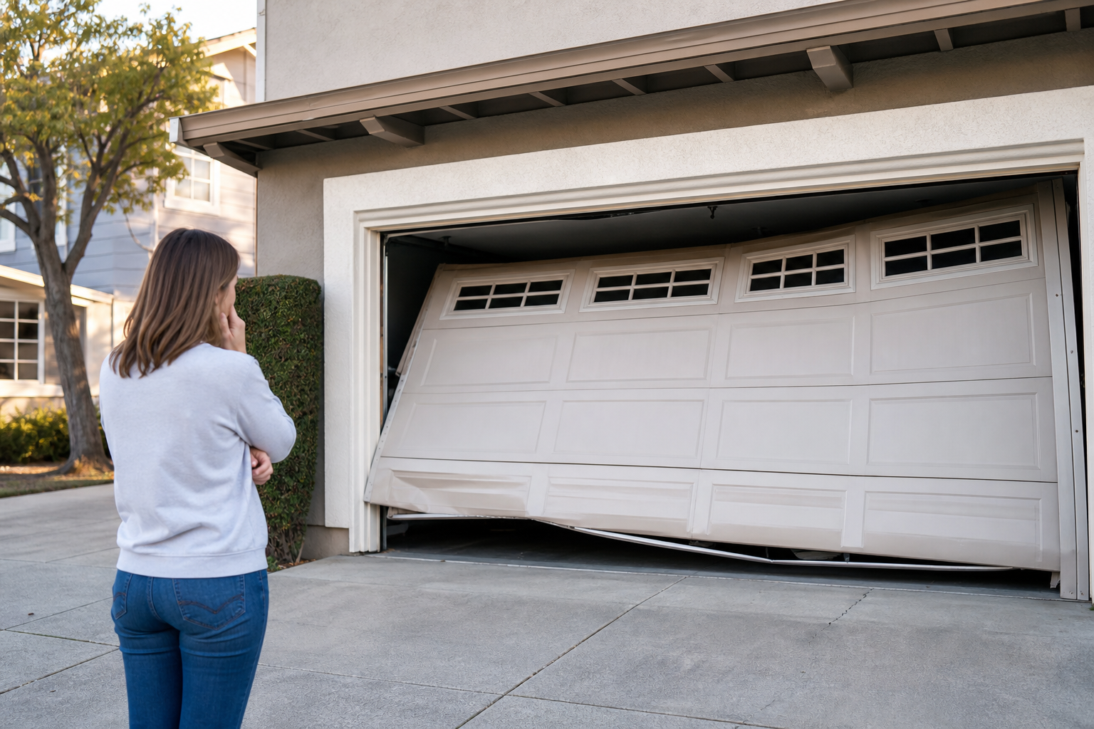 Emergency Garage Door Repair Near Me: What San Jose Homeowners Should Do First